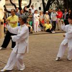 Kung fu corner nel Kowloon Park 